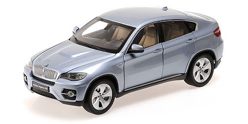 BMW X6 ACTIVE HYBRID (E71) – BLUE WATER METALLIC (08763BW) 1:18 model