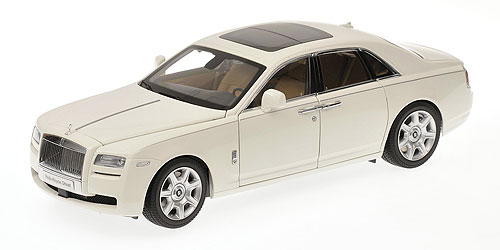 ROLLS ROYCE GHOST SWB LHD – ENGLISH WHITE II 1:18 model
