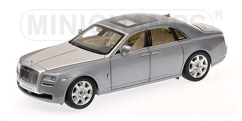 ROLLS ROYCE GHOST JUBIE SILVER/SILVER 1:18 model