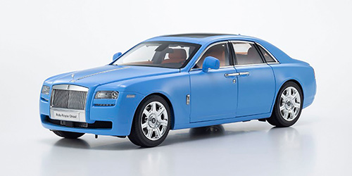 ROLLS ROYCE GHOST – LIGHT BLUE MATT (08802LB) 1:18 model