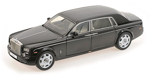 ROLLS ROYCE PHANTOM EWB – 2003 – BLACK 1:18 model