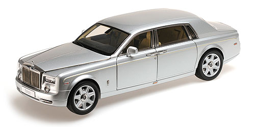 ROLLS ROYCE PHANTOM EWB – 2003 – SILVER 1:18 model