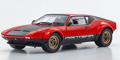 DE TOMASO PANTERA GT4 – RED/BLACK (08853R) 1:18 model