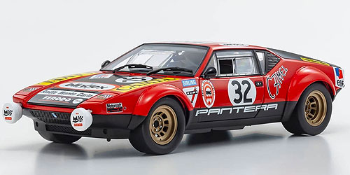 DE TOMASO PANTERA RACING #32 1972 LE MANS (08855B) 1:18 model