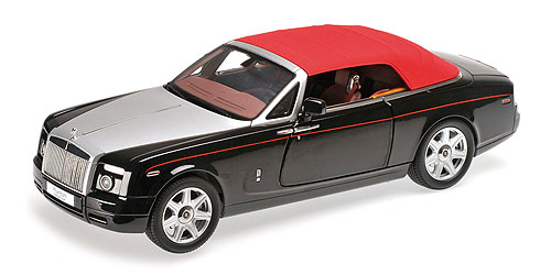 ROLLS ROYCE PHANTOM DROPHEAD COUPE – DIAMOND BLACK (08871DBK) 1:18 model