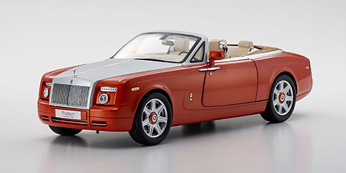 ROLLS ROYCE PHANTOM DROPHEAD COUPE – ORANGE (08871P) 1:18 model