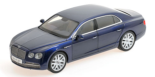 BENTLEY FLYING SPUR W12 – PEACOCK (DARK BLUE) – (08891PC) 1:18 model
