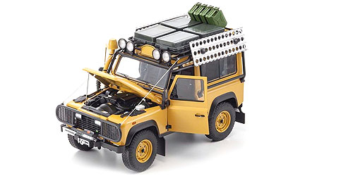 LAND ROVER – DEFENDER 90 – YELLOW (08901CT) 1:18 model