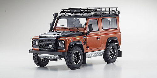 LAND ROVER DEFENDER 90 – ORANGE (08901P) 1:18 model
