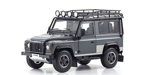 LAND ROVER – DEFENDER 90 – GREY (08901TR) 1:18 model
