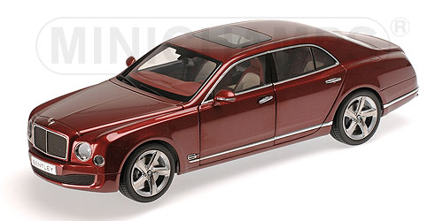 BENTLEY MULSANNE SPEED – 2014 – RUBINHO RED (08910R) 1:18 model