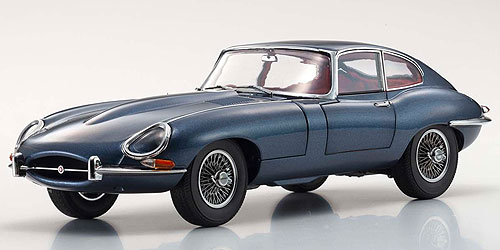 JAGUAR E TYPE (RHD) DARK BLUE (08954BL) 1:18 model