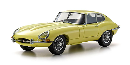 JAGUAR E TYPE (RHD) PALE PRIMROSE (YELLOW) (08954LY) 1:18 model