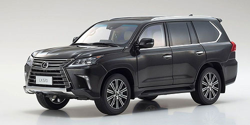 LEXUS LX570 – STAR LIGHT BLACK (08955SBK) 1:18 model