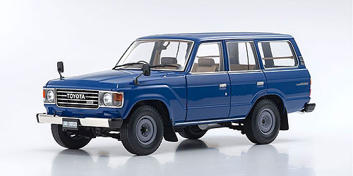 TOYOTA LAND CRUISER 60 – BLUE 1:18 model
