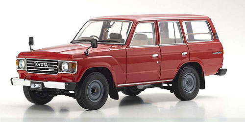 TOYOTA LAND CRUISER 60 – RED (08956R) 1:18 model