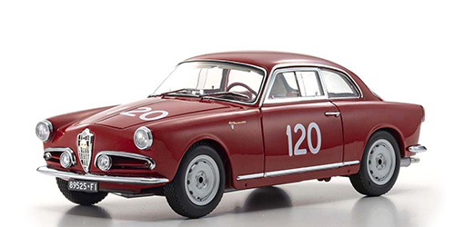 ALFA ROMEO GIULIETTA SV 1956 #120 MILLE MIGLIA (08957A) 1:18 model