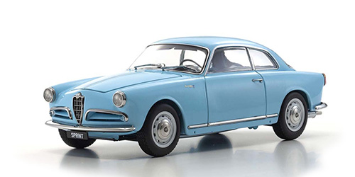 ALFA ROMEO GIULIETTA SV 1958 #24 TARGA FLORIO (08957B) 1:18 model