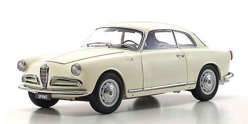 ALFA ROMEO GIULIETTA SPRINT – WHITE (08957W) 1:18 model