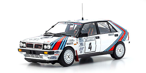 LANCIA DELTA HF 4WD – LANCIA #4 – 1000 LAKES 1987 (08960B) 1:18 model
