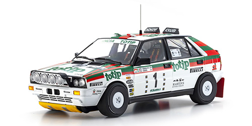 LANCIA DELTA HF 4WD – LANCIA TOTIP #1 – TARGA FLORIO 1987 (08960C) 1:18 model