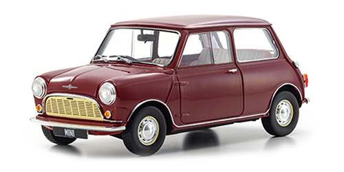 MORRIS MINI MINOR – CHERRY RED (08964R) 1:18 model