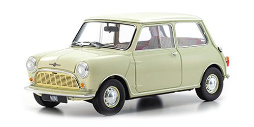 MORRIS MINI MINOR – OLD ENGLISH WHITE (08964W) 1:18 model
