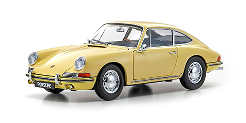 PORSCHE 911 (901) 1964 – CHAMPAGNE YELLOW (08969Y) 1:18 model