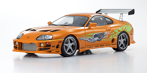 TOYOTA SUPRA TURBO – FAST & FURIOUS – ORANGE PEARL (08975FF) 1:18 model