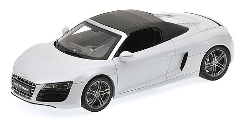 AUDI R8 SPYDER – SUZUKA GREY 1:18 model