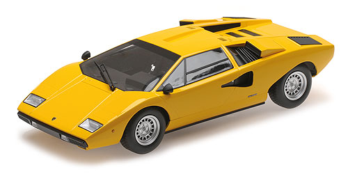 LAMBORGHINI COUNTACH LP400 – YELLOW (C09531Y) 1:18 model