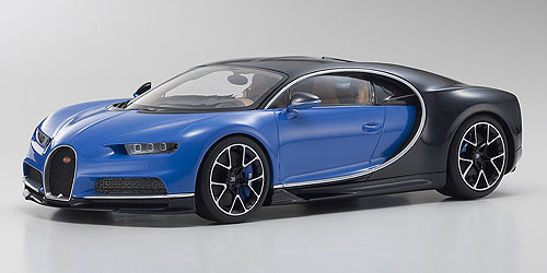 BUGATTI CHIRON – ‘OUSIA’ – BLUE/BLACK (C09548BBK) 1:18 model