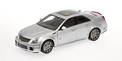 CADILLAC CTS-V – NEW RADIANT SILVER 1:18 model