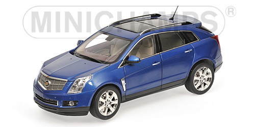CADILLAC SRX CROSSOVER 2010 – CARRIBBEAN BLUE 1:18 model