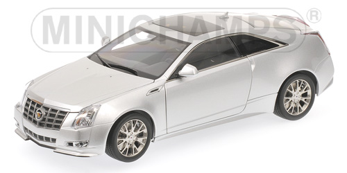 CADILLAC CTS COUPE – SILVER 1:18 model