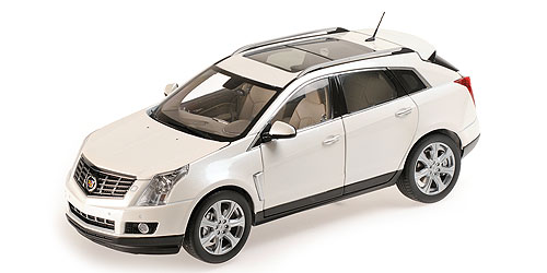 CADILLAC SRX 2014 PLATINUM ICE WHITE (G007W) 1:18 model