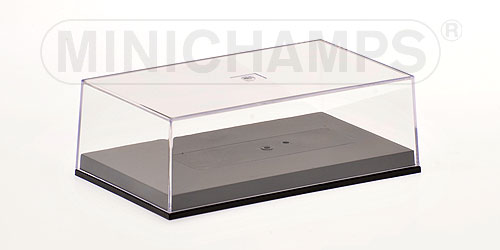 LOW CLEAR COVER AND BASE PLATE FOR OLD STANDARD SCALE 1/43 F1 (12,0 x 7,2 x 3,9) 1:43 model