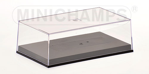 LOW CLEAR COVER AND BASE PLATE FOR CURRENT STANDARD SCALE 1/43 F1 (14,3 x 7,3 x 4,2) 1:43 model