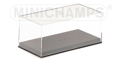 FORMULA 1 CLEAR COVER AND BASE PLATE (HAUBE UND BODEN) 1/43 STANDARD MINICHAMPS (14,3 x 7,4 x 6,1) 1:43 model