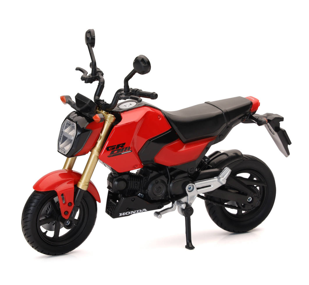 New-Ray Honda GROM — Red diecast model