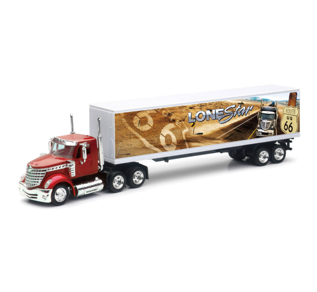 New-Ray International Lonestar W/ Dry Van diecast model