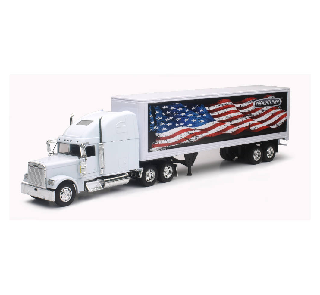 New-Ray Freightliner Classic XL Patriotic Truck diecast model