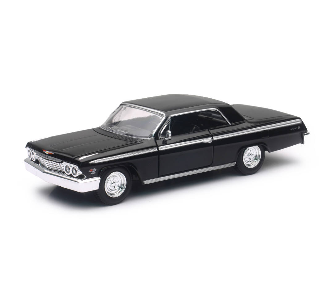 New-Ray 1962 Chevrolet Impala SS — Black diecast model
