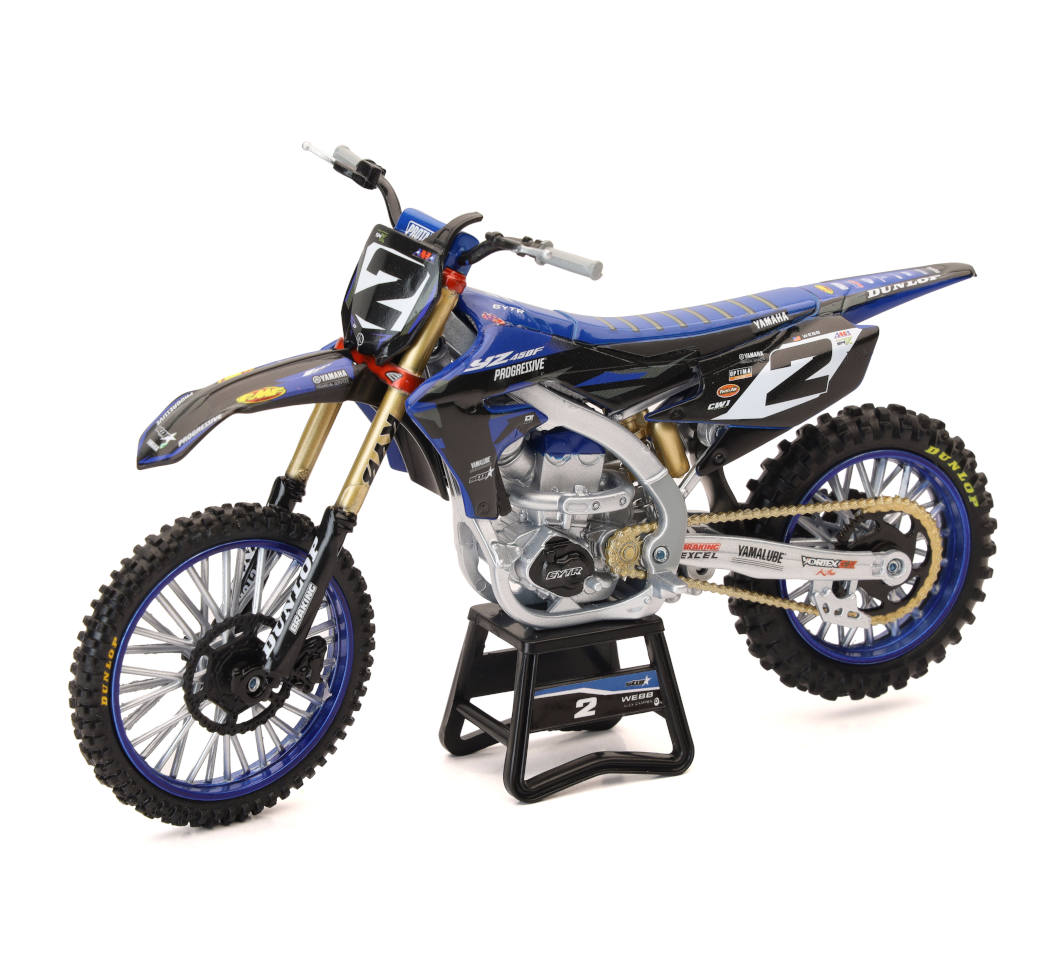 New-Ray Yamaha YZ450F Star Racing Team Bike (Cooper Webb) diecast model