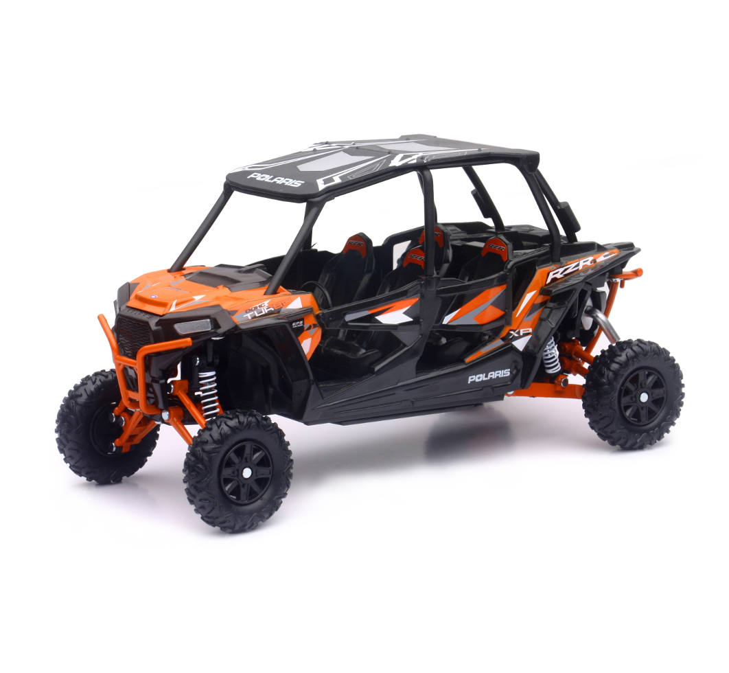 New-Ray Polaris RZR XP 4 Turbo EPS — Spectra Orange diecast model