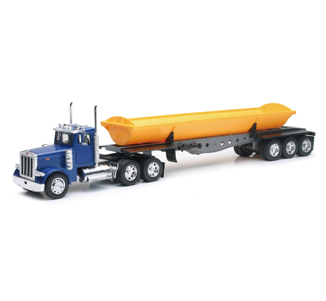 New-Ray Peterbilt 379 Side Dump Truck diecast model