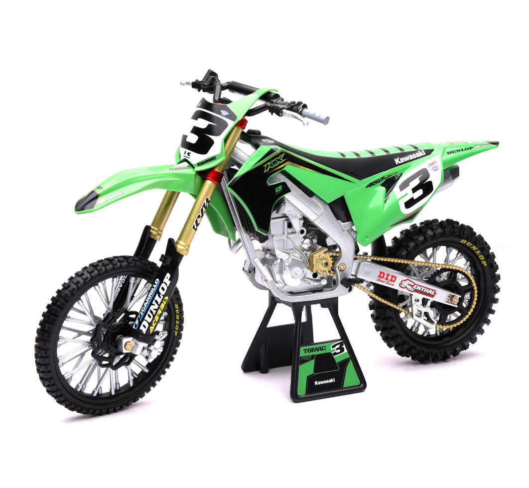 New-Ray Kawasaki Race Team Bike 2019 (Eli Tomac) diecast model