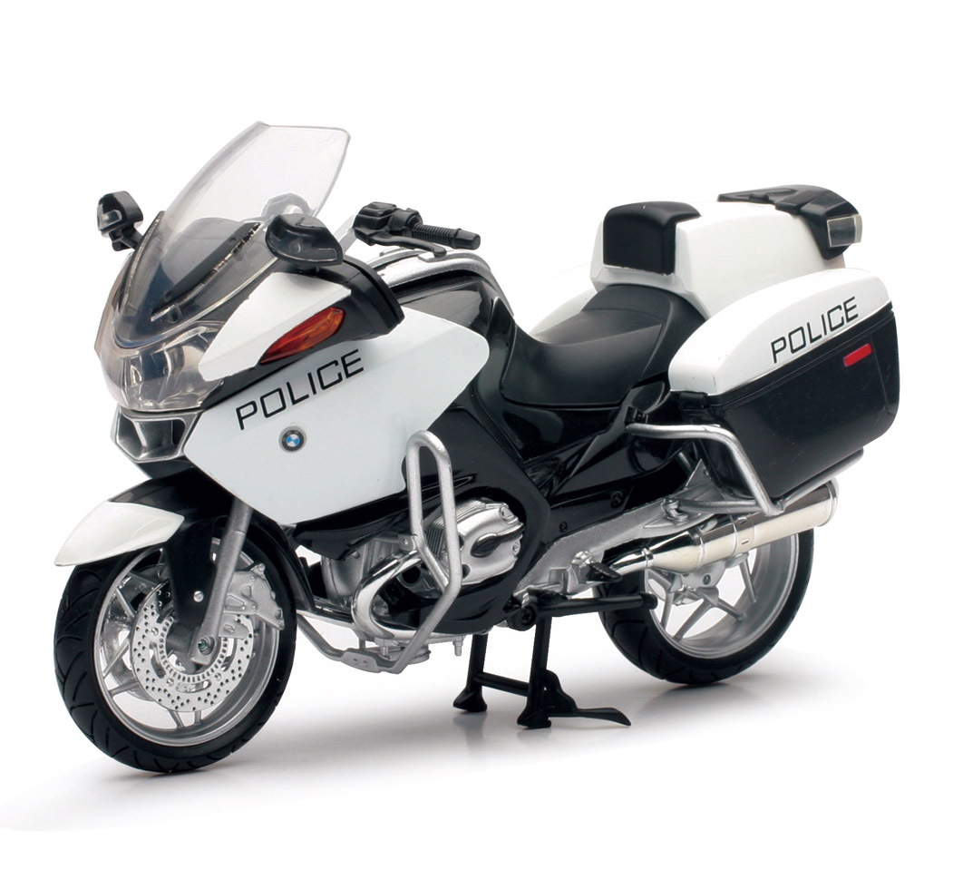 New-Ray BMW R1200RT-P Police Bike diecast model