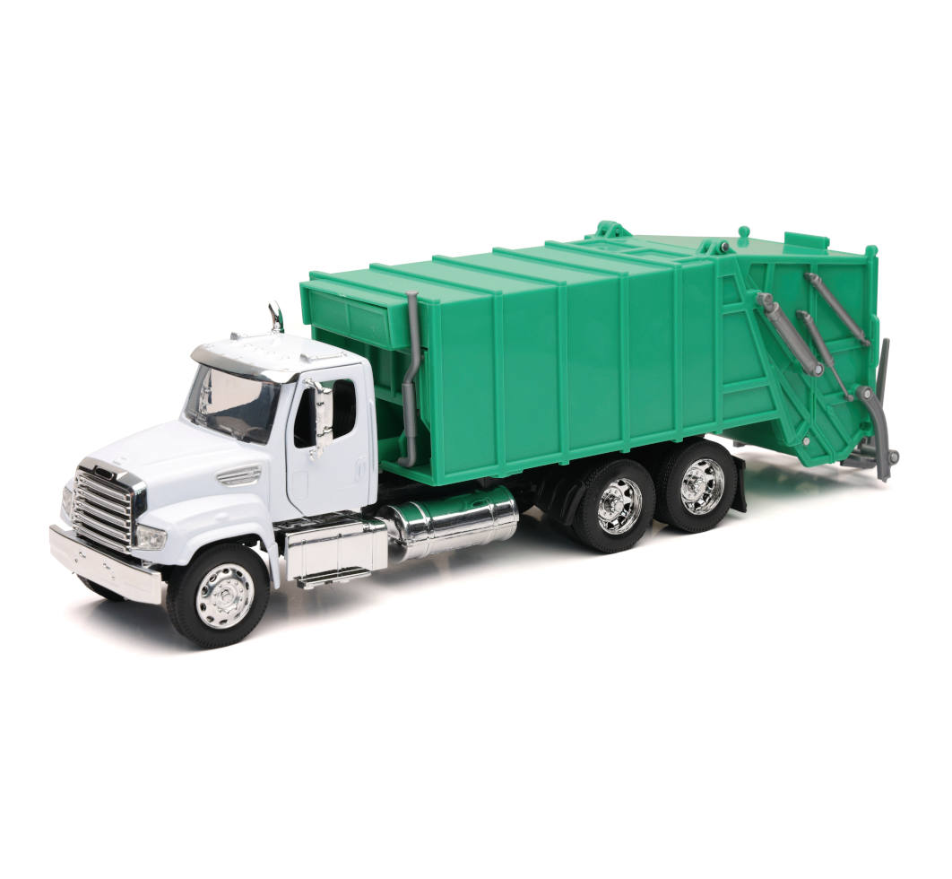 New-Ray Freightliner 114SD Garbage Truck diecast model