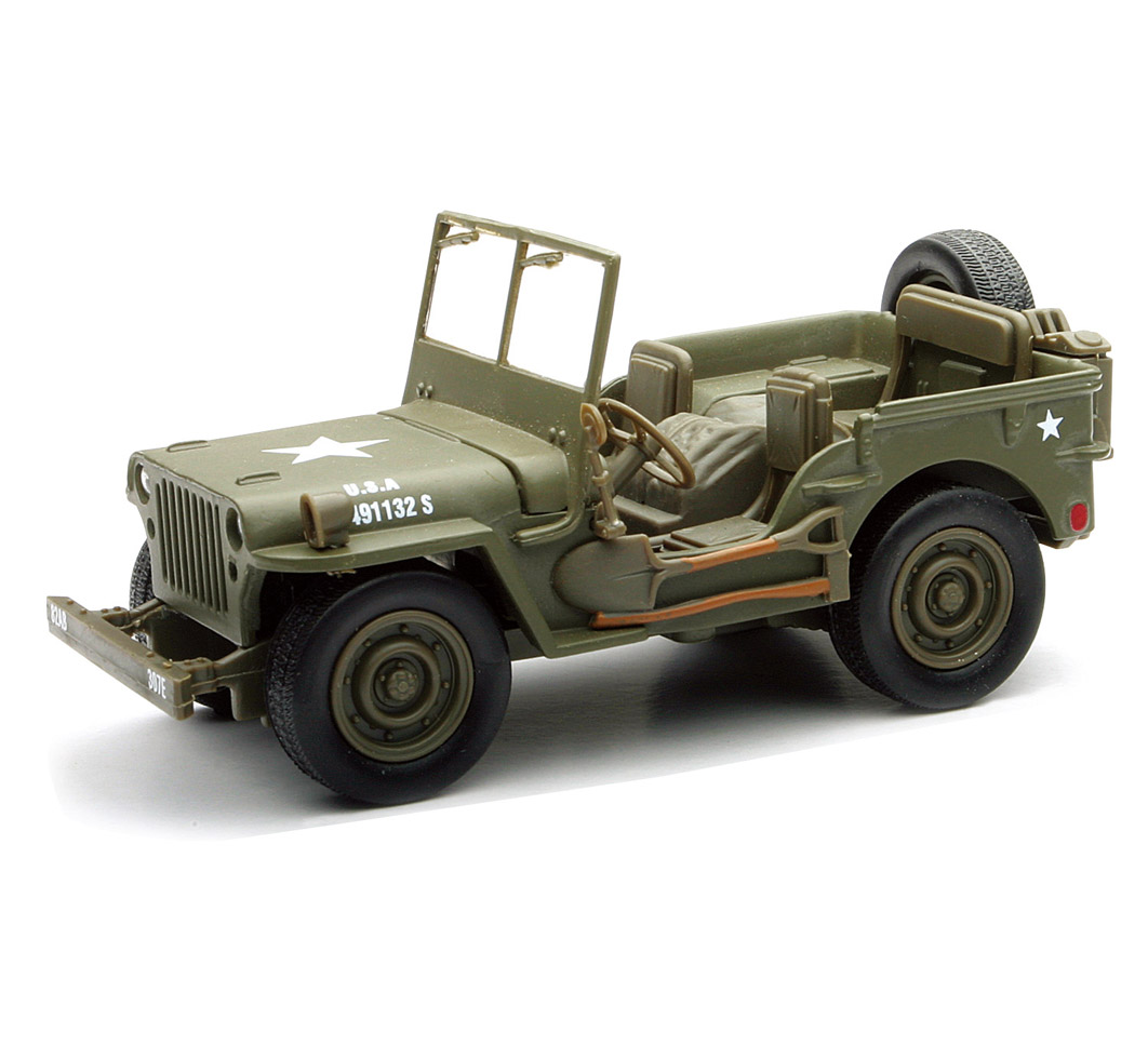 New-Ray Jeep Willys diecast model